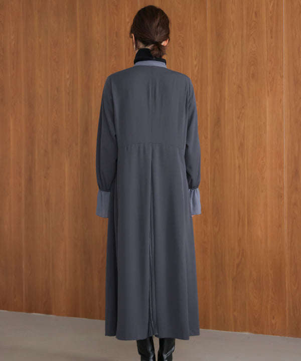 プリーツワンピース