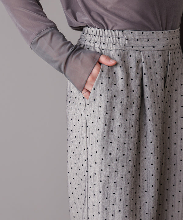 ドットフロッキーパンツ