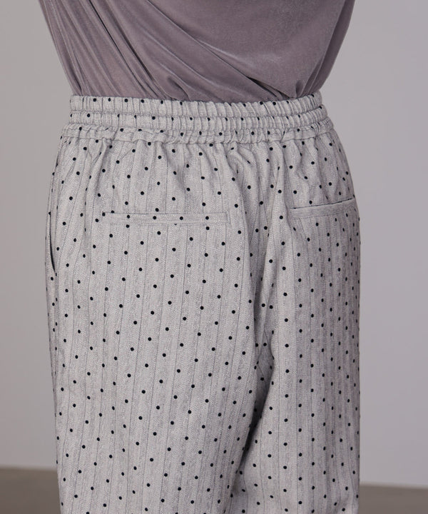 ドットフロッキーパンツ