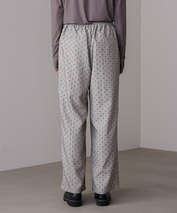 ドットフロッキーパンツ