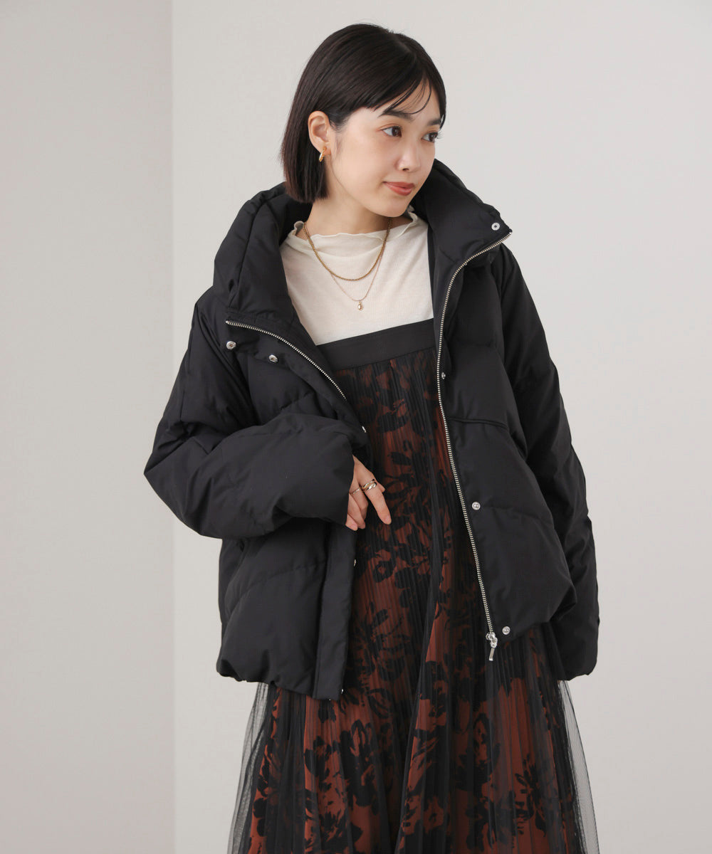 フロッキー花柄ジャンパースカート