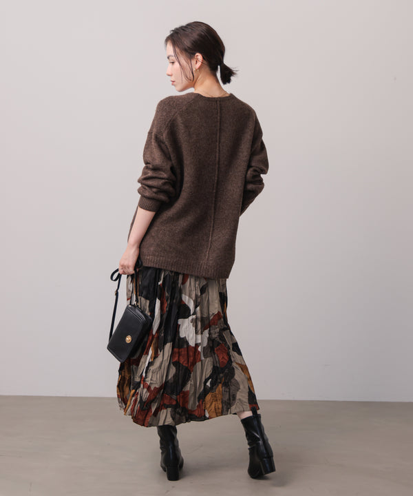 ヤクライクＶネックニットプルオーバー