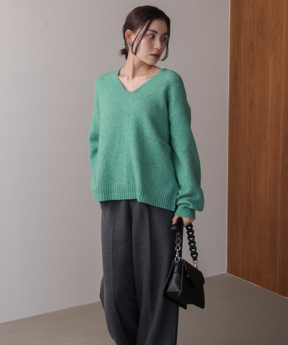 UNUSED アンユーズド 5G Vネック ニット プルオーバー UNUSED アンユーズド 5G Vネック ニット プルオーバー UNUSED V NECK