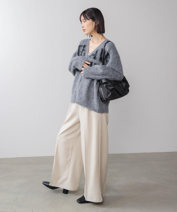 ケガキロゴニットカーディガン