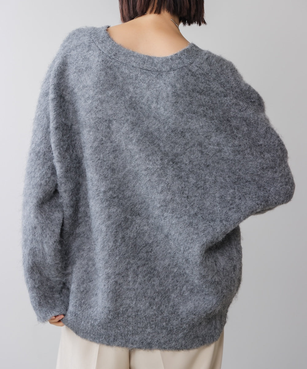 ケガキロゴニットカーディガン