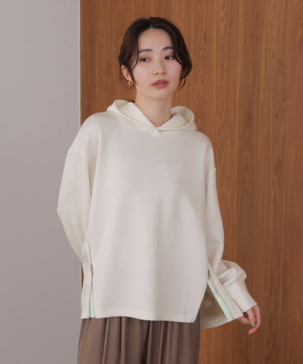 シルキーダンボールコクーンパーカー