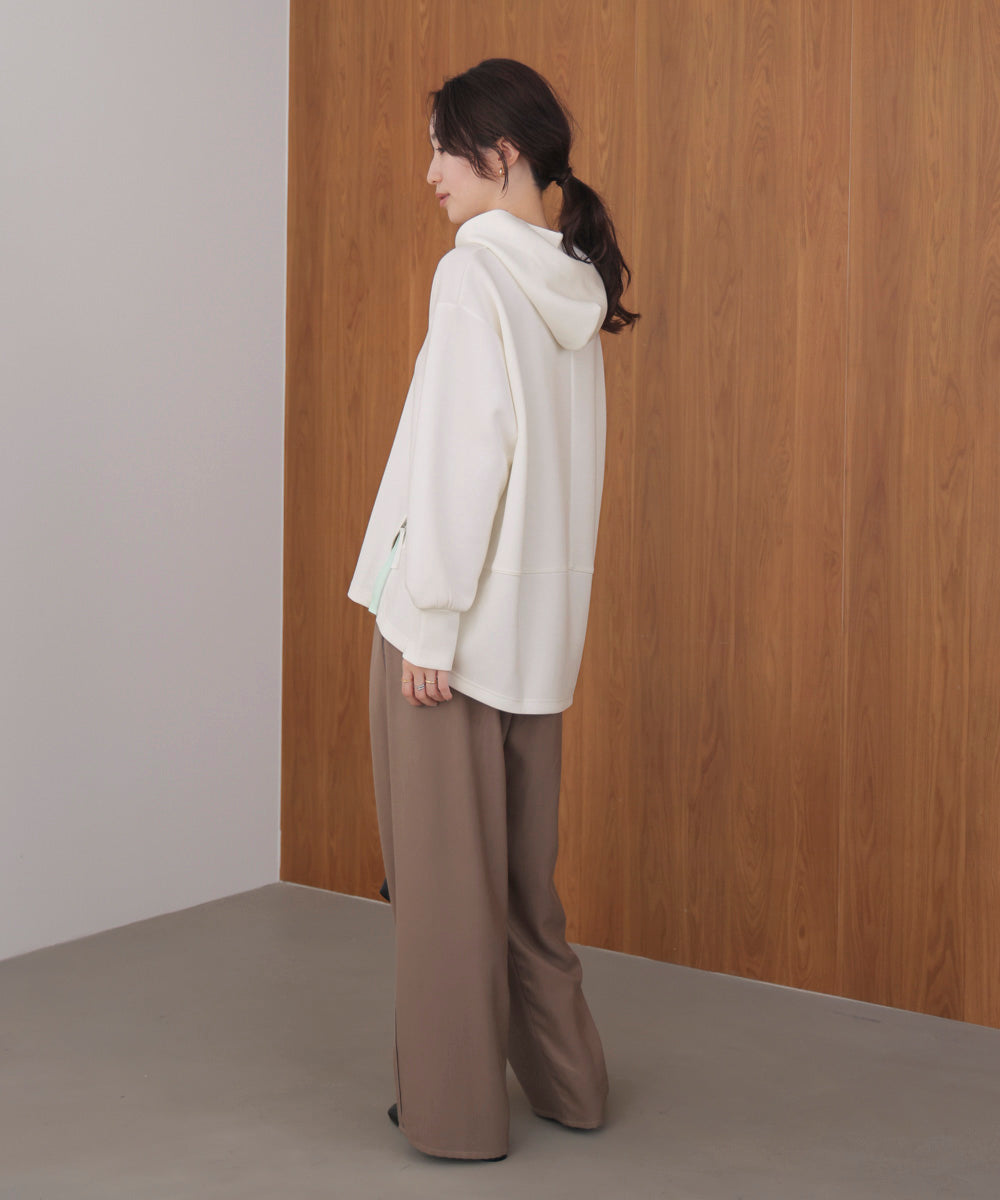 シルキーダンボールコクーンパーカー