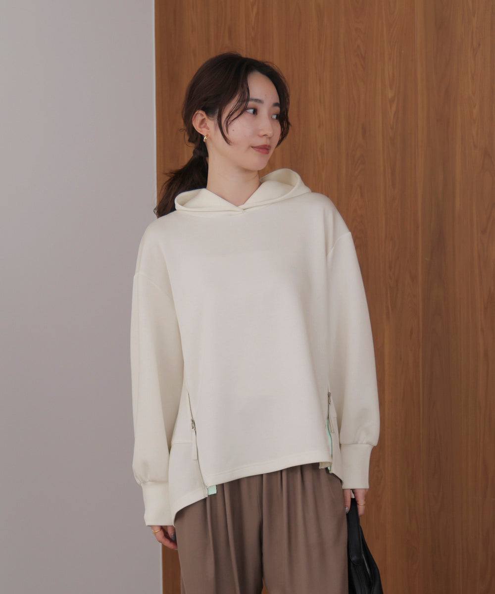 シルキーダンボールコクーンパーカー