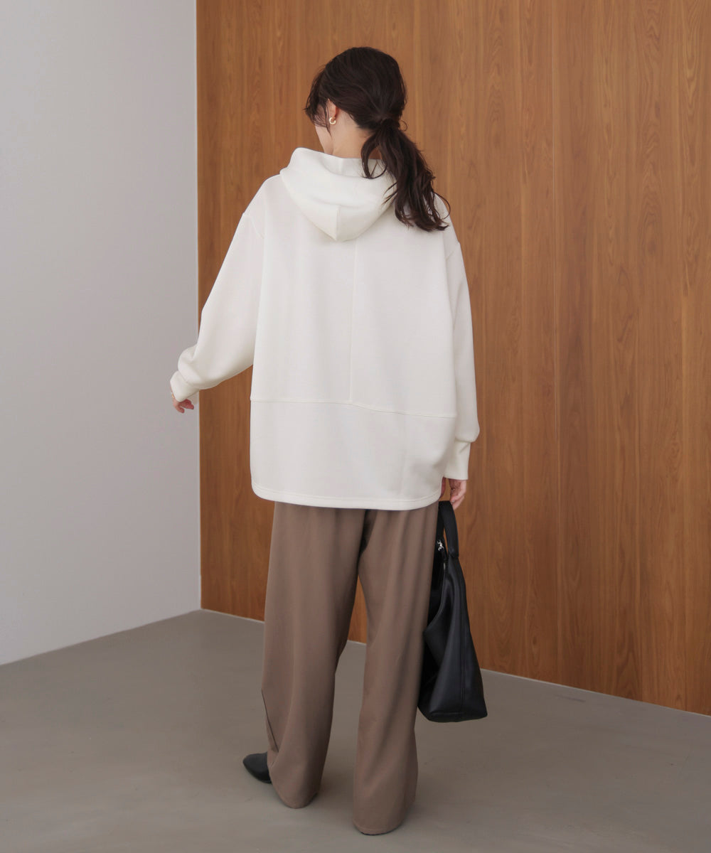 シルキーダンボールコクーンパーカー