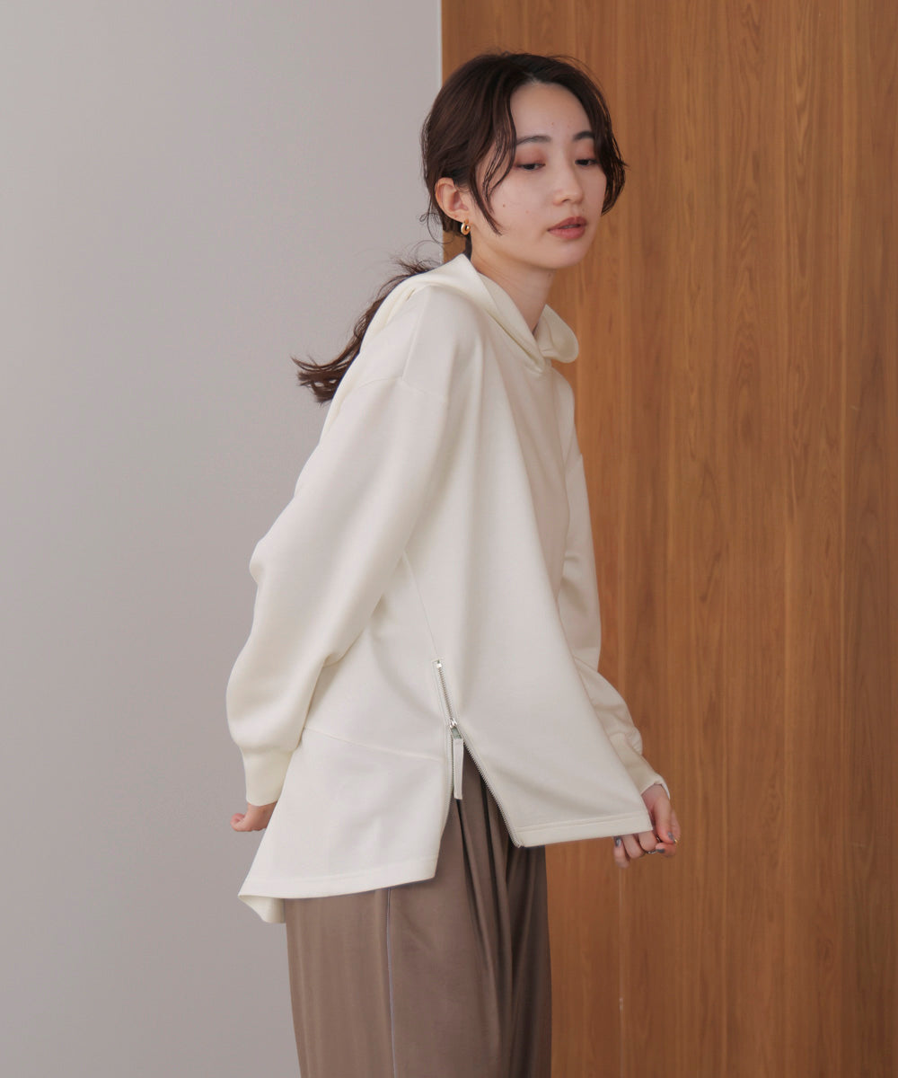 シルキーダンボールコクーンパーカー