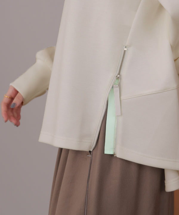 シルキーダンボールコクーンパーカー