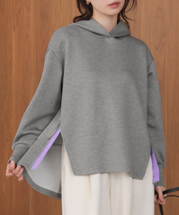 シルキーダンボールコクーンパーカー