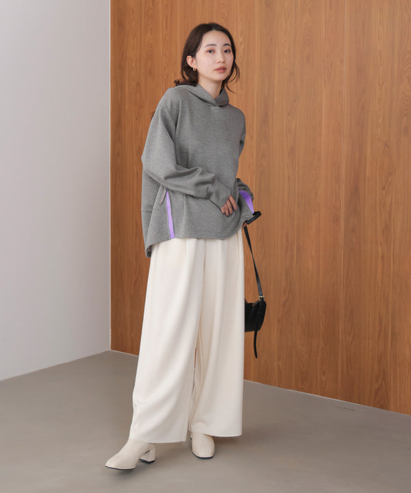 シルキーダンボールコクーンパーカー