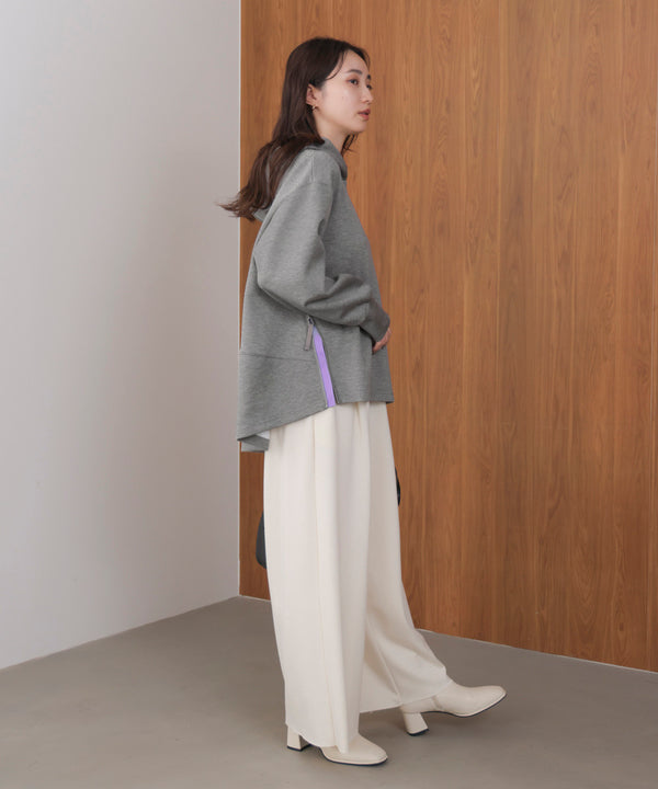 シルキーダンボールコクーンパーカー