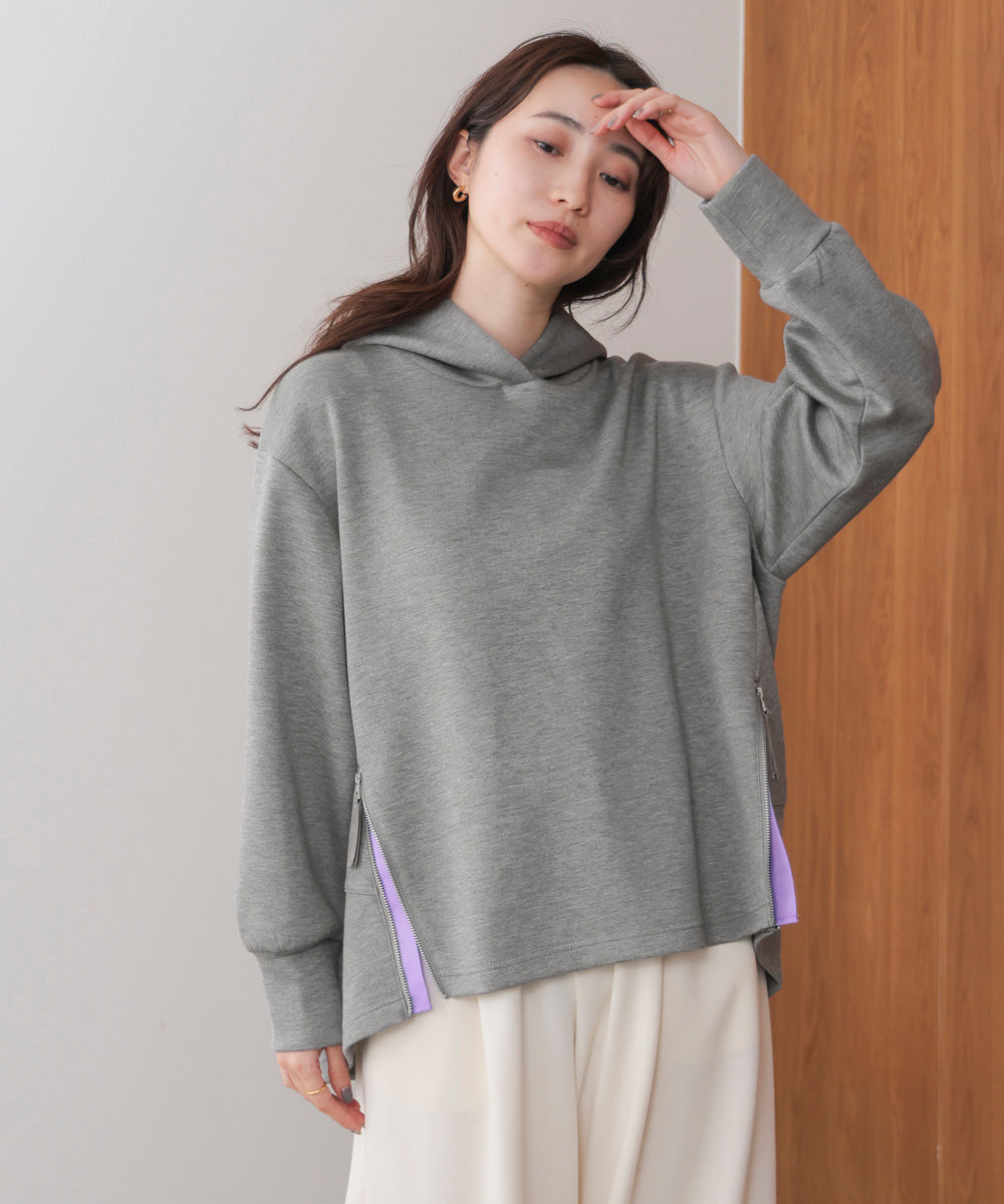 シルキーダンボールコクーンパーカー