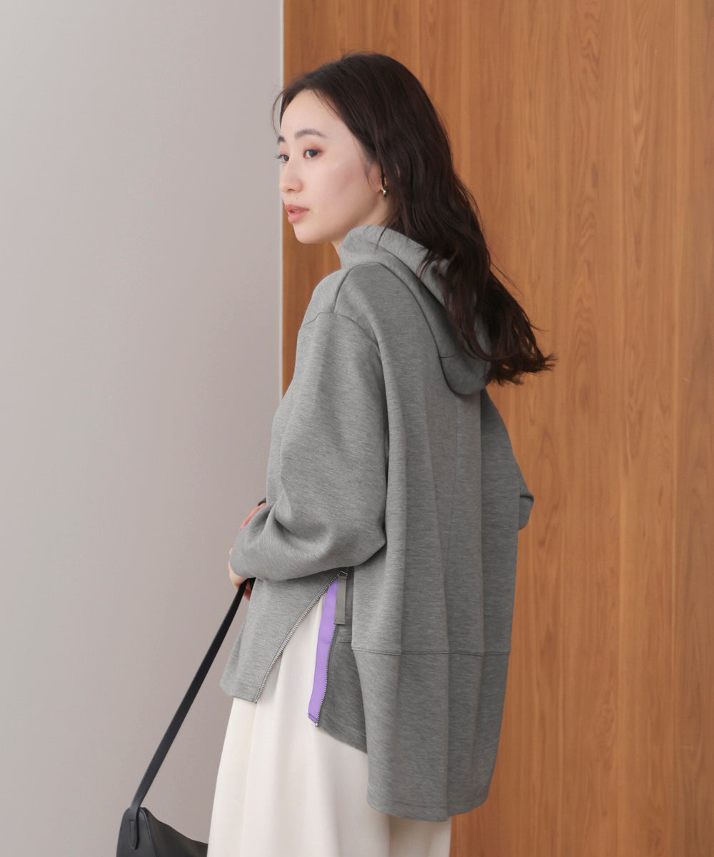 シルキーダンボールコクーンパーカー