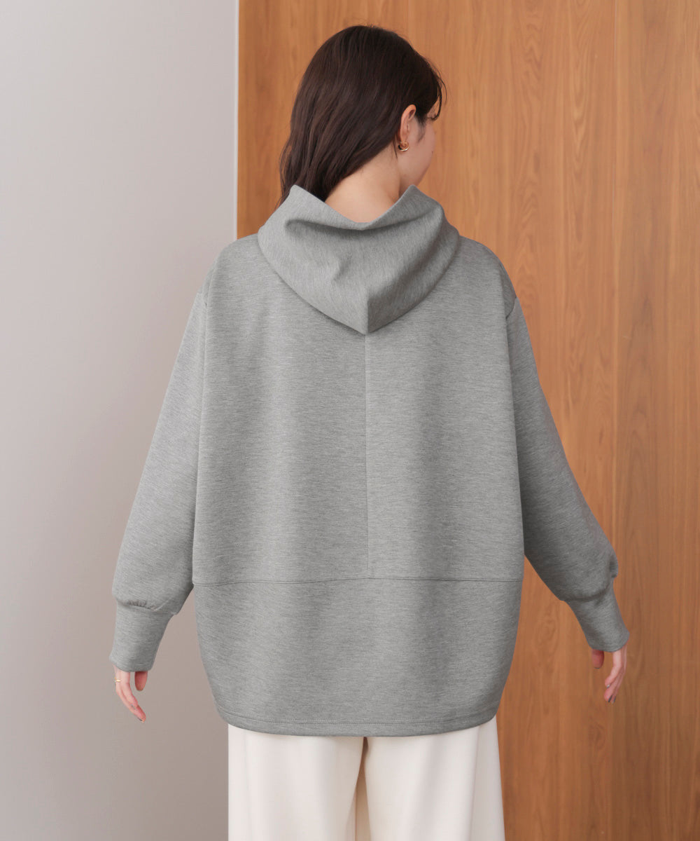 シルキーダンボールコクーンパーカー