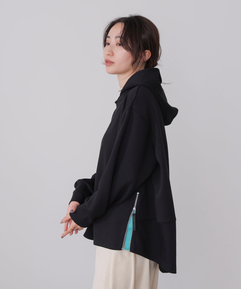 シルキーダンボールコクーンパーカー