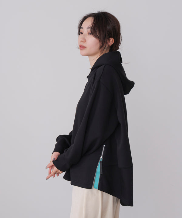 シルキーダンボールコクーンパーカー