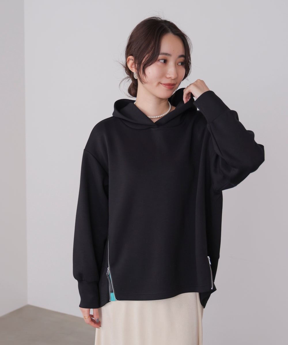 シルキーダンボールコクーンパーカー