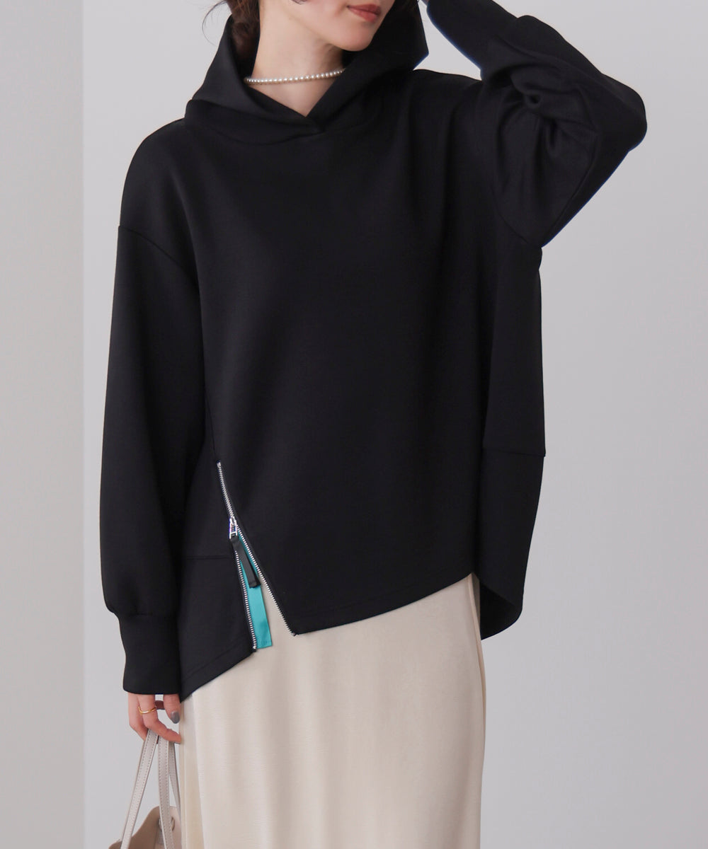 シルキーダンボールコクーンパーカー