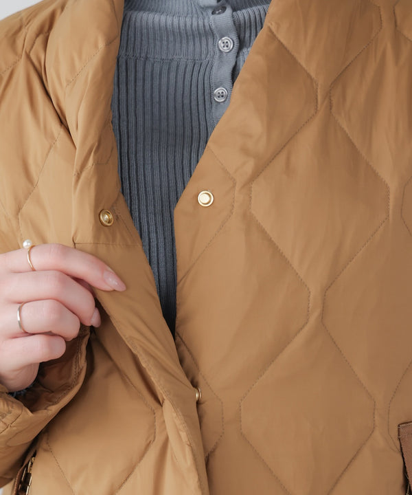 グロスナイロンカルマネックコート