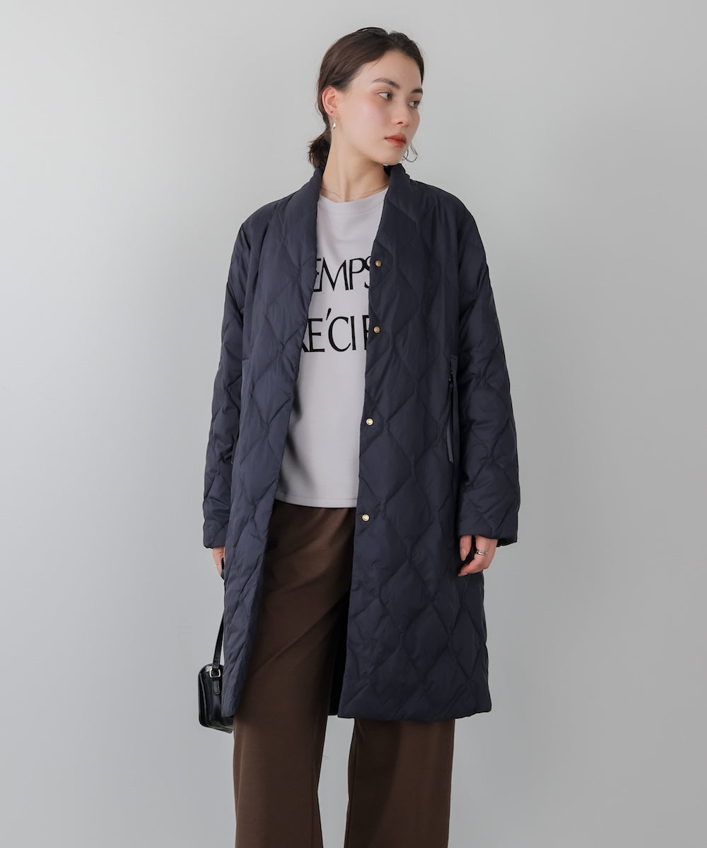 グロスナイロンカルマネックコート