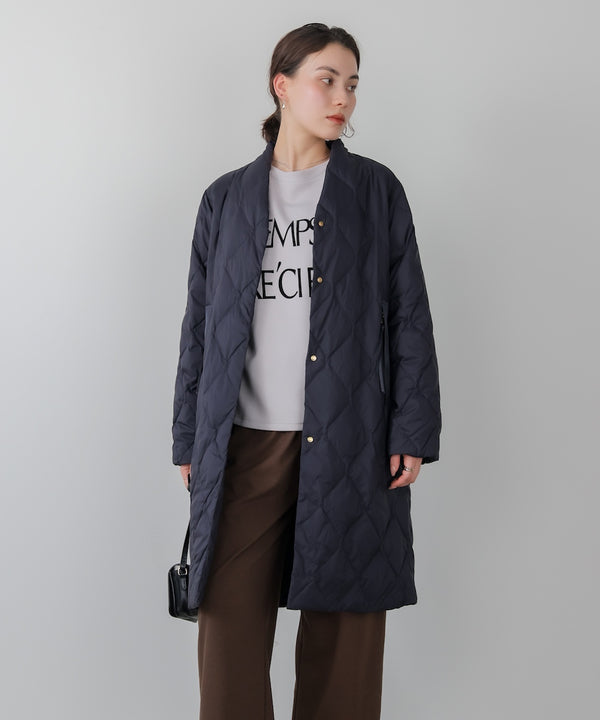 グロスナイロンカルマネックコート