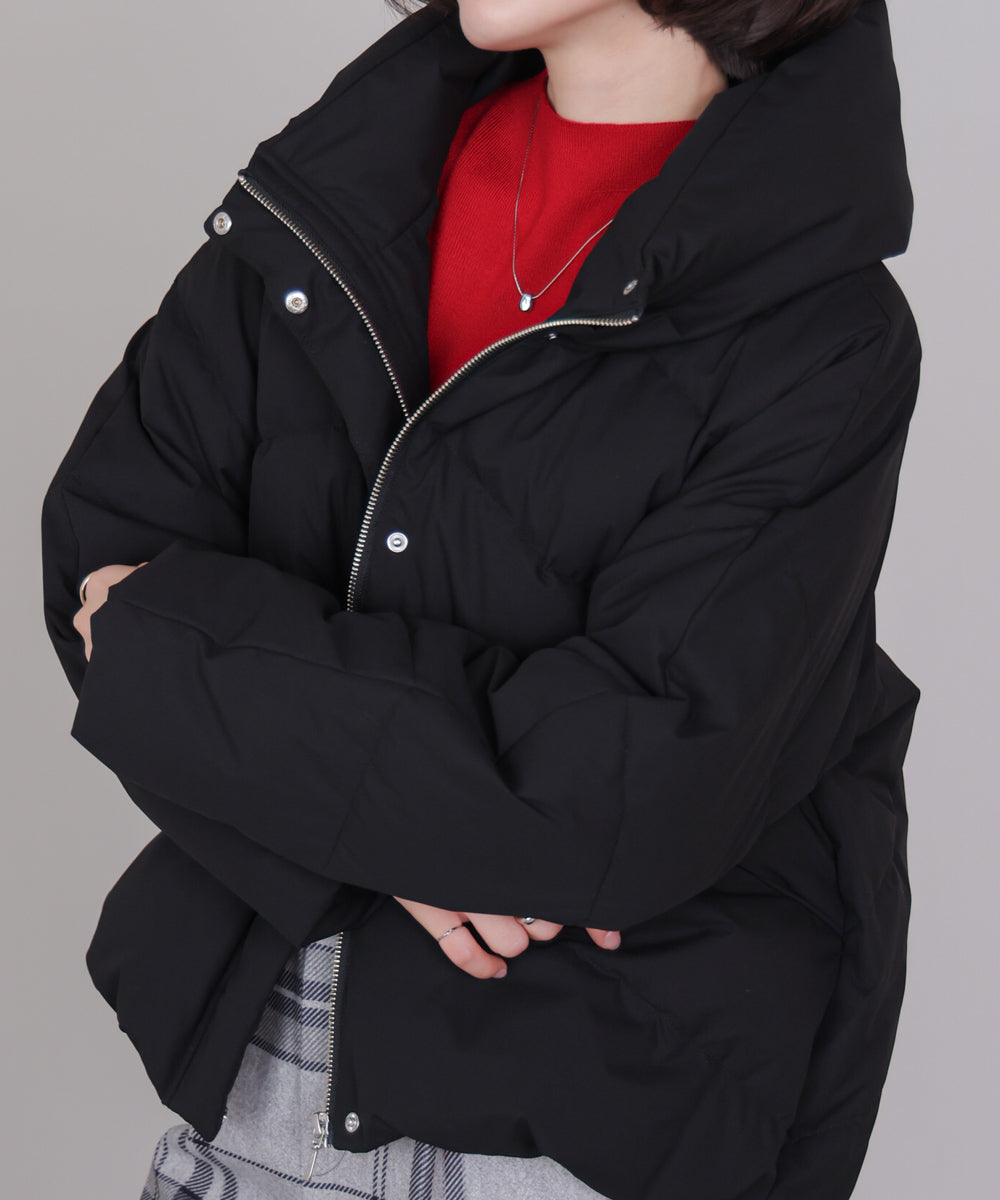 ストレッチカシュネックピュアダウン