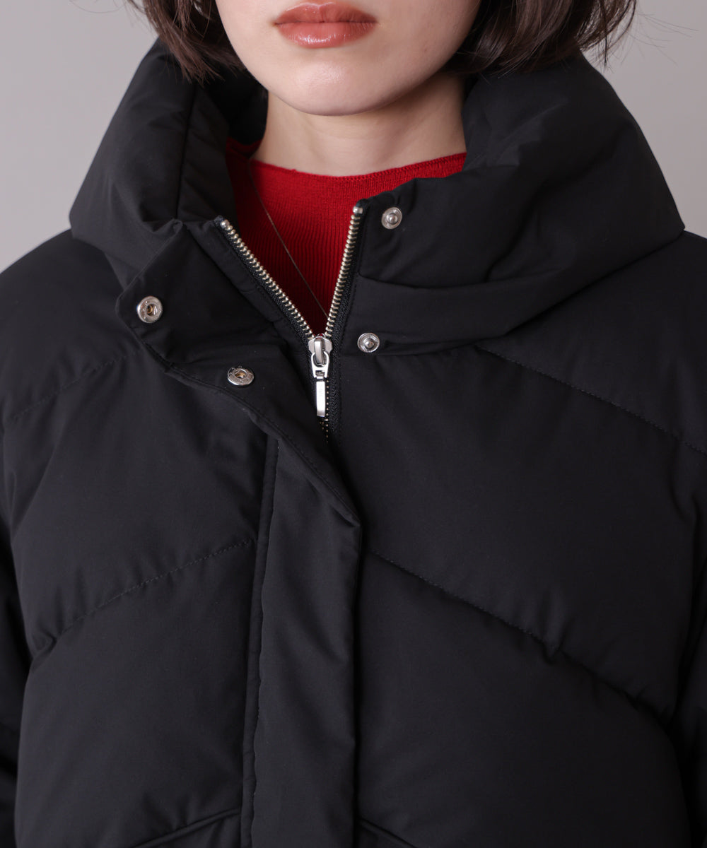 ストレッチカシュネックピュアダウン