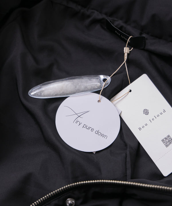 ストレッチカシュネックピュアダウン