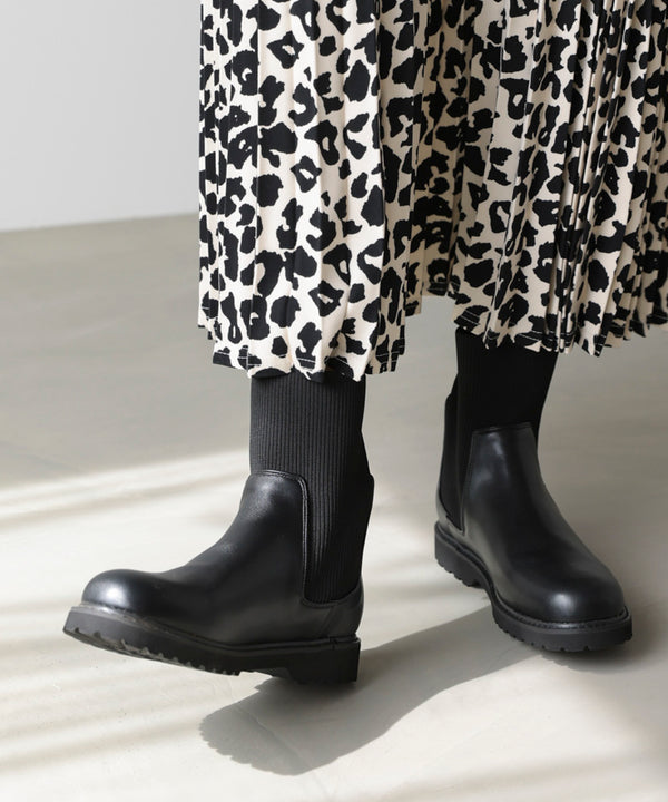 ニットゴアサイドブーツ