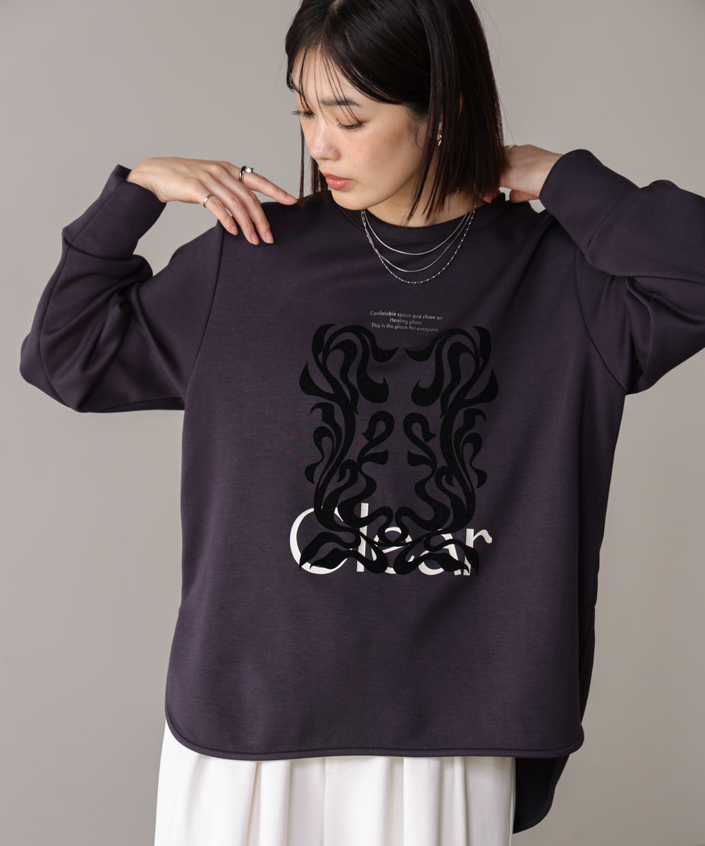 パウンドストレッチARTロゴプルオーバー