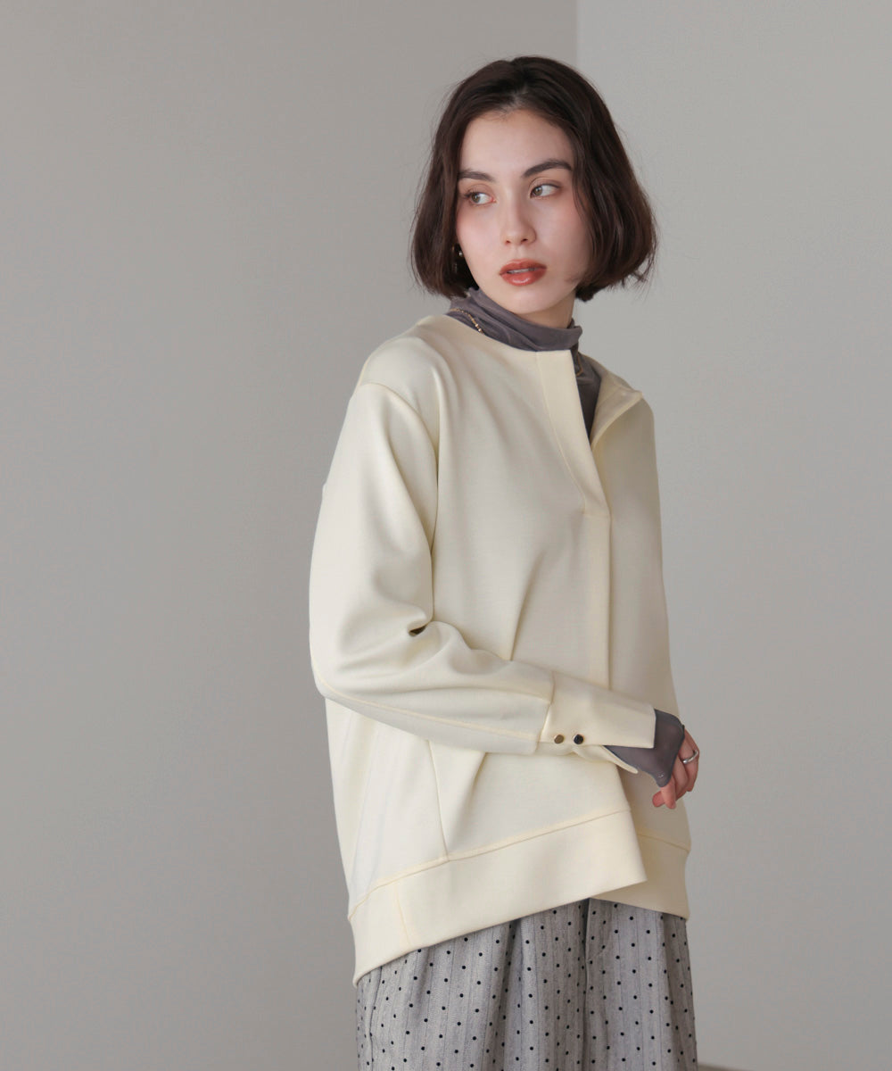 パウンドストレッチフレアプルオーバー