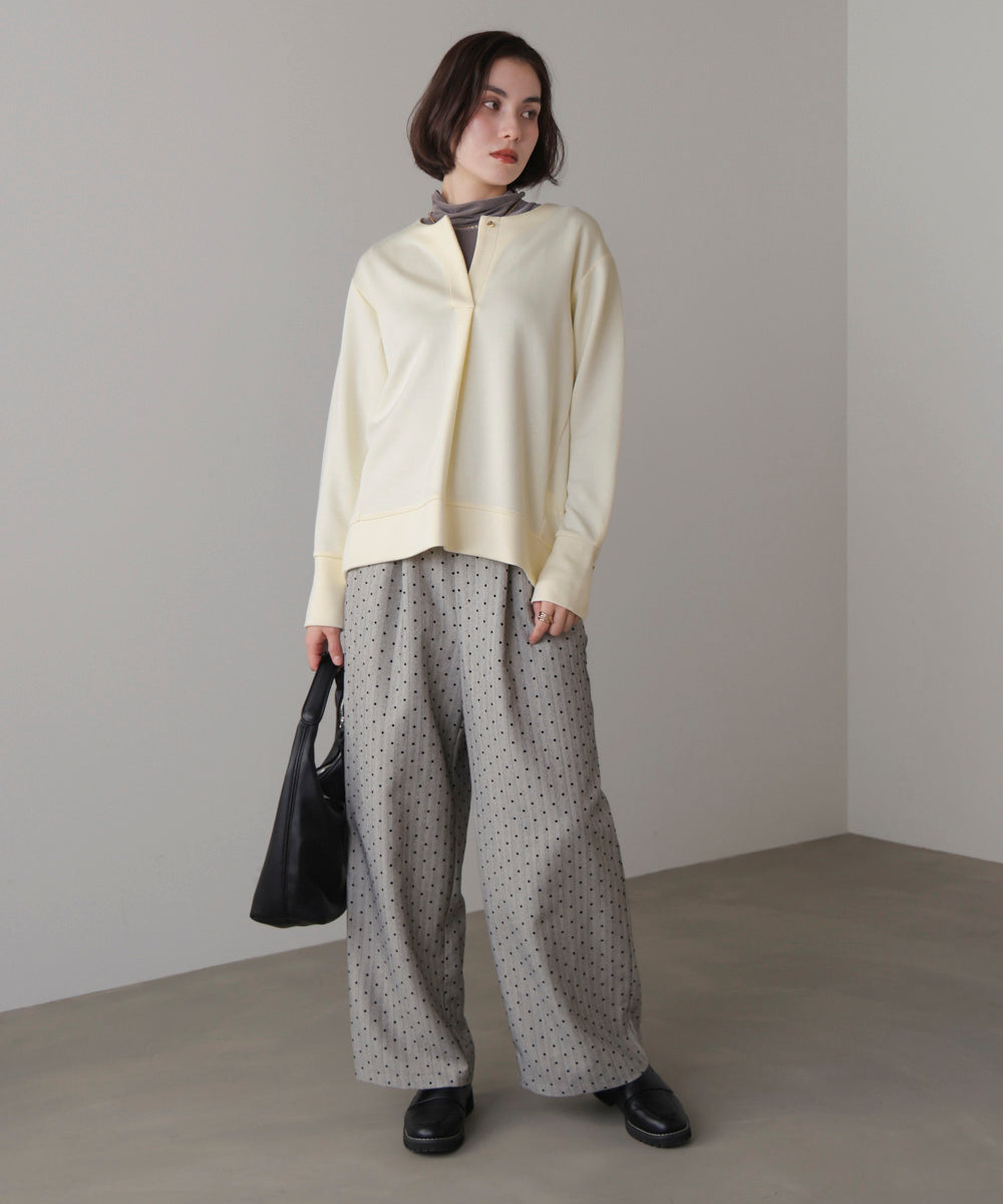 パウンドストレッチフレアプルオーバー