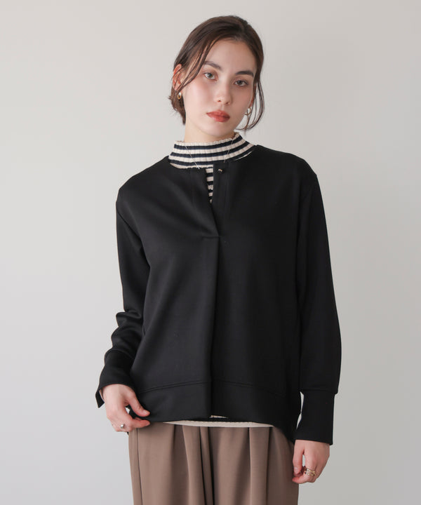 パウンドストレッチフレアプルオーバー