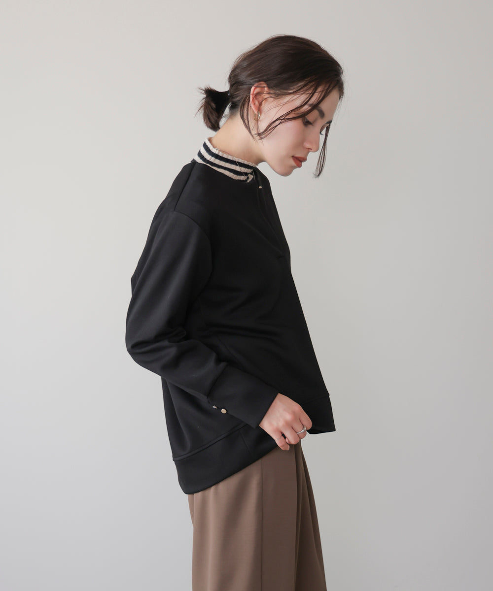 パウンドストレッチフレアプルオーバー