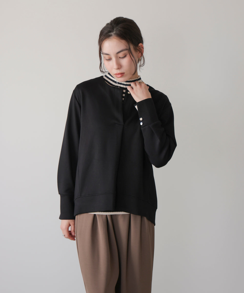 パウンドストレッチフレアプルオーバー