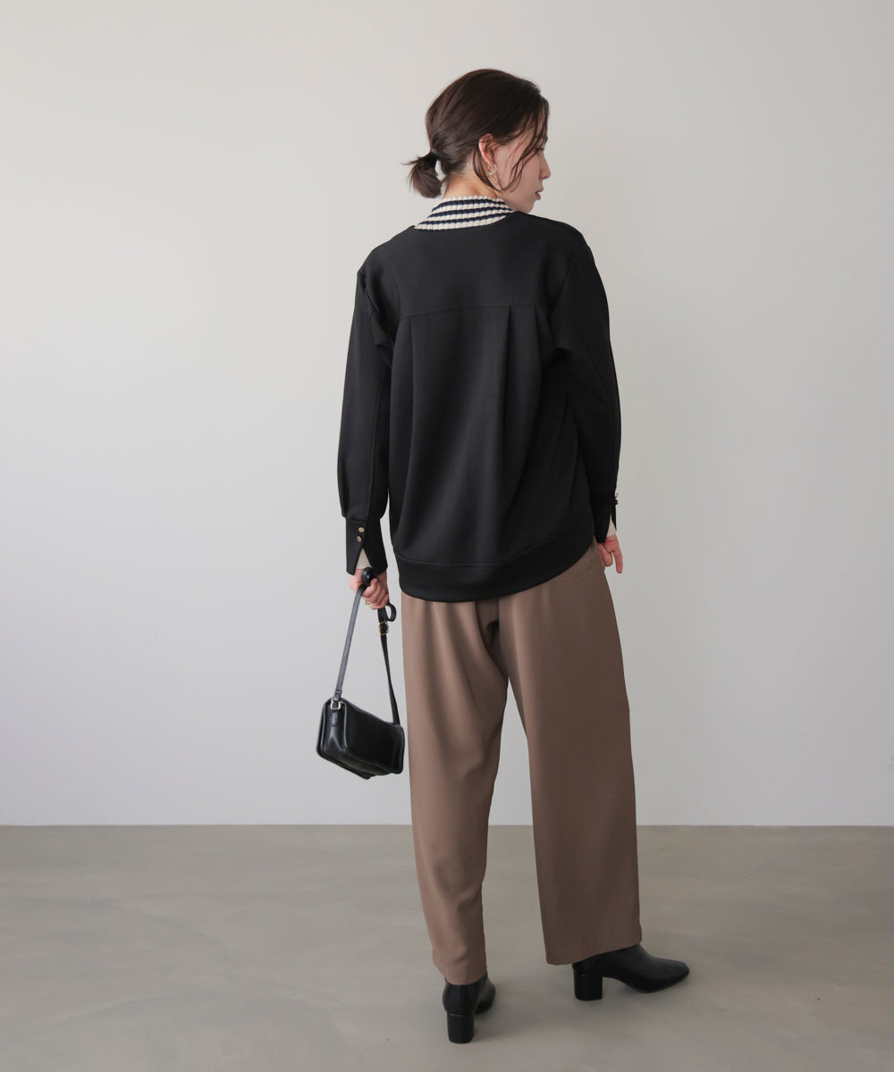 パウンドストレッチフレアプルオーバー