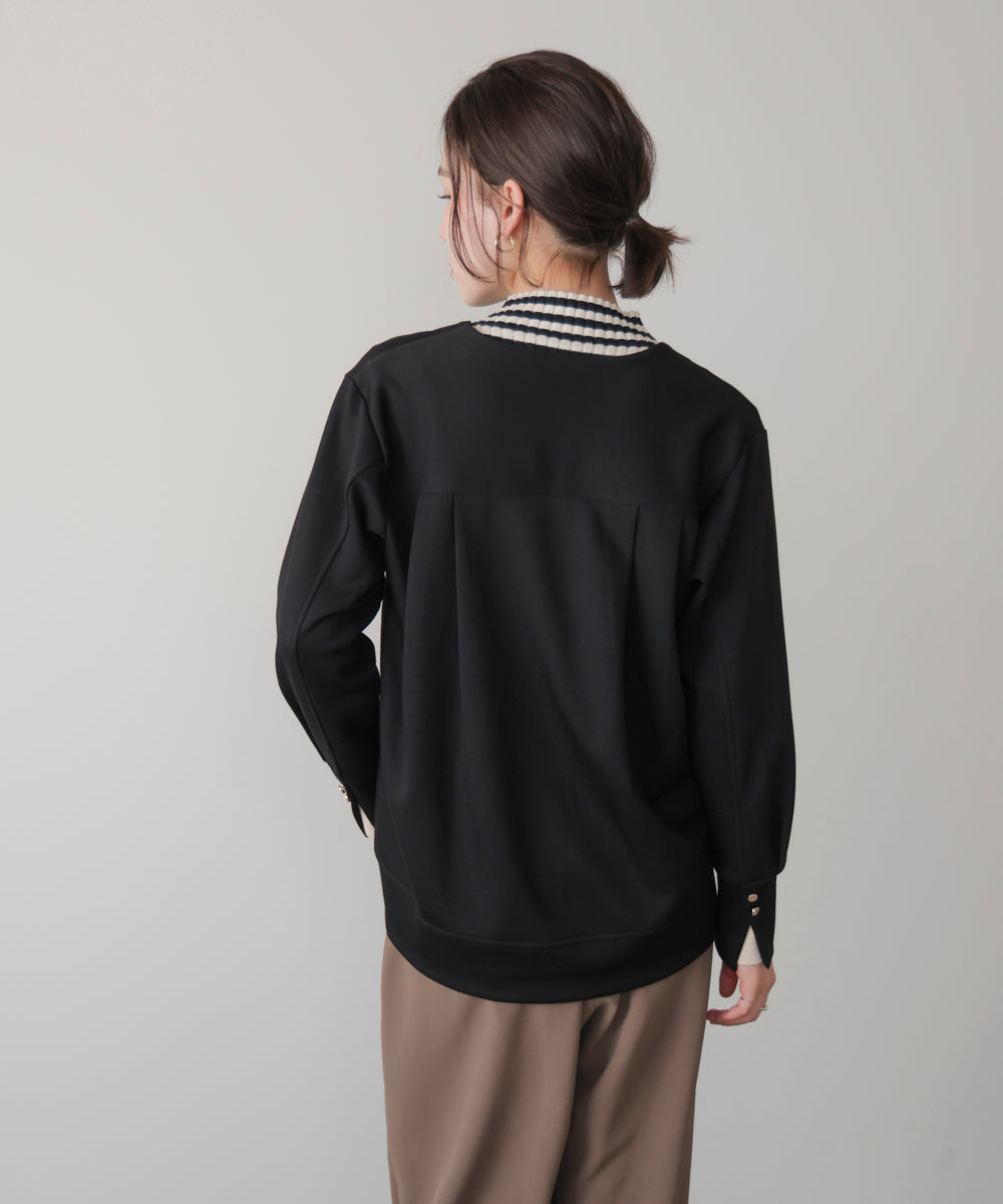 パウンドストレッチフレアプルオーバー