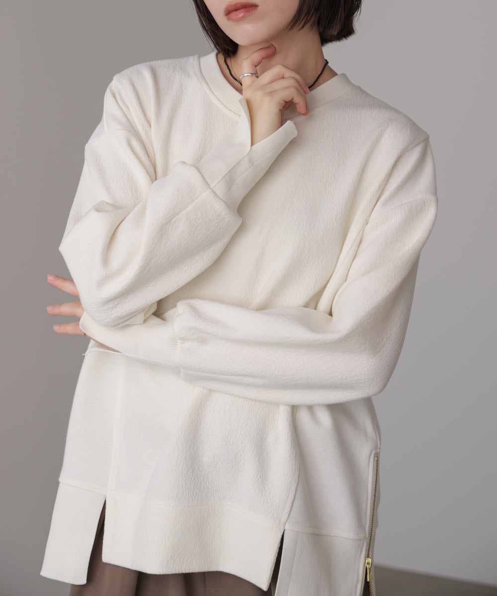 ウールライクメルトンプルオーバー［11/28発送予定］