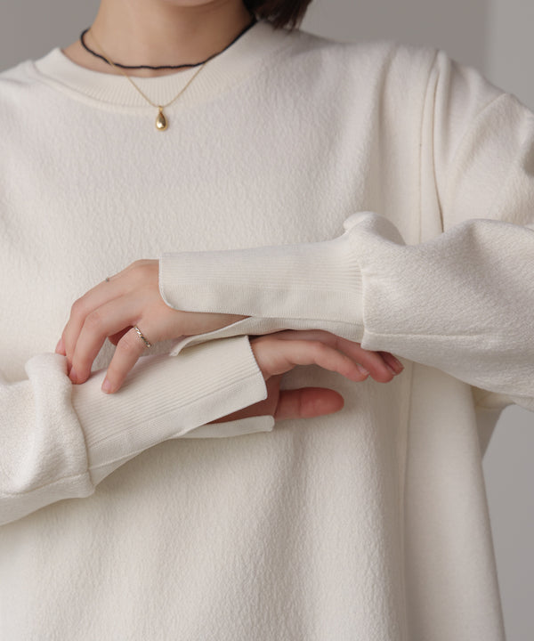 ウールライクメルトンプルオーバー［11/28発送予定］