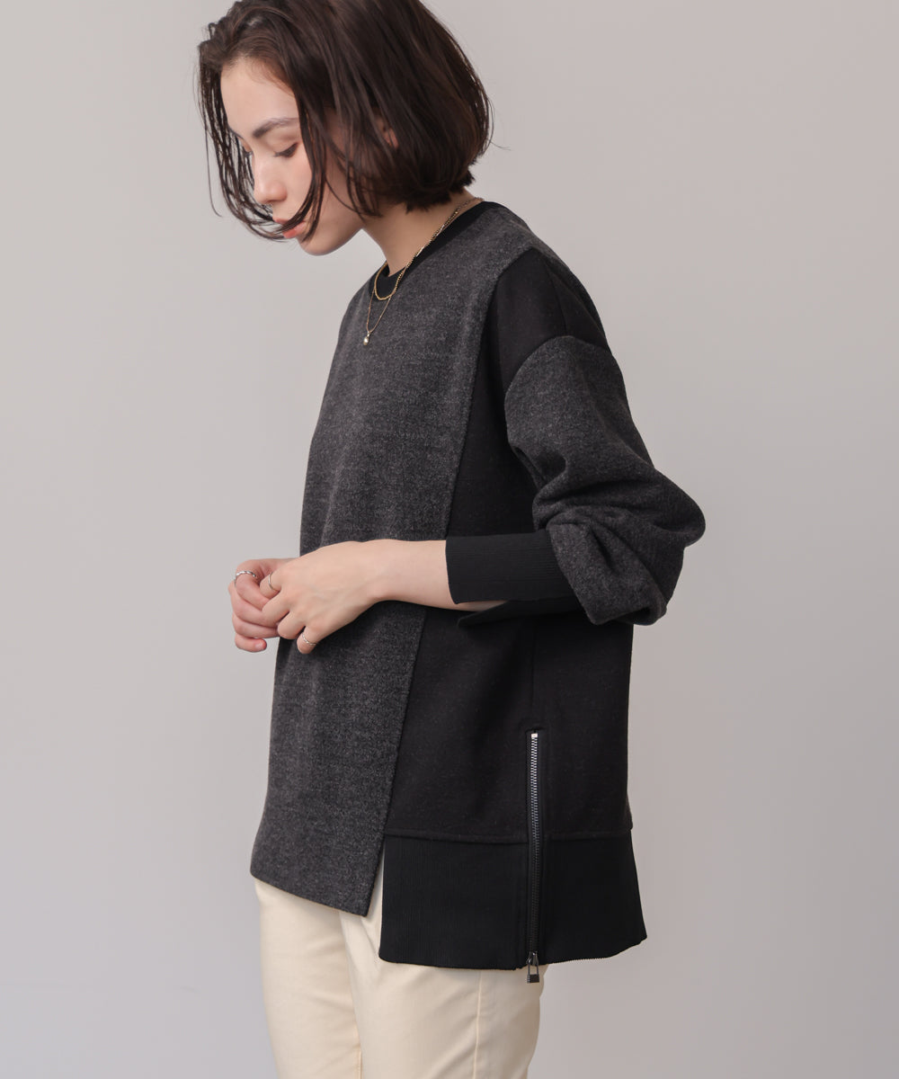 ウールライクメルトンプルオーバー［11/28発送予定］