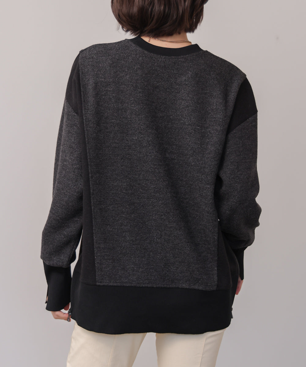 ウールライクメルトンプルオーバー［11/28発送予定］