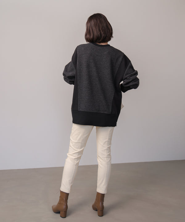 ウールライクメルトンプルオーバー［11/28発送予定］