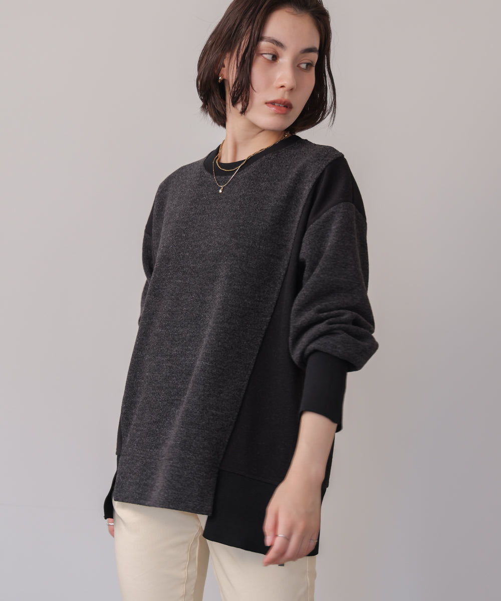 ウールライクメルトンプルオーバー［11/28発送予定］