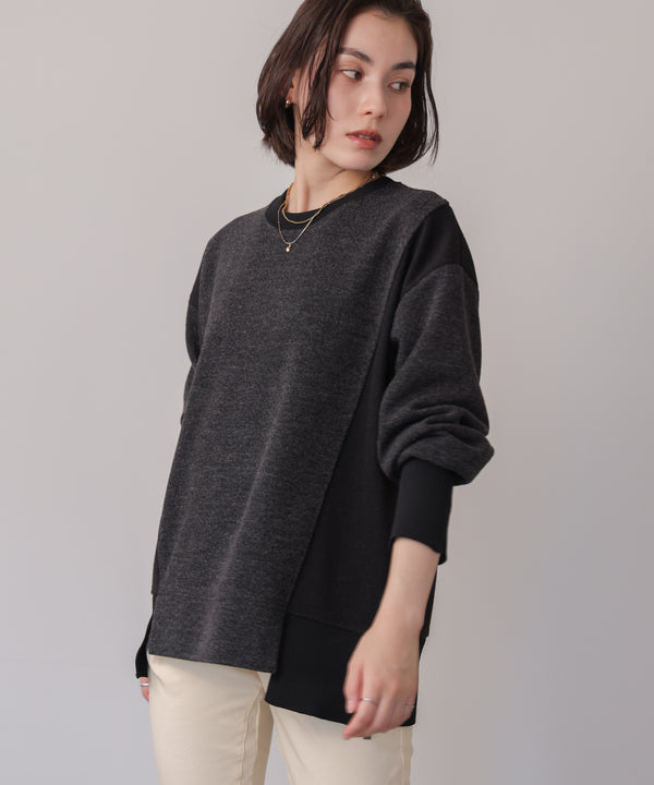 ウールライクメルトンプルオーバー［11/28発送予定］