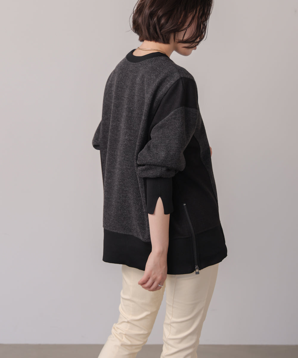 ウールライクメルトンプルオーバー［11/28発送予定］