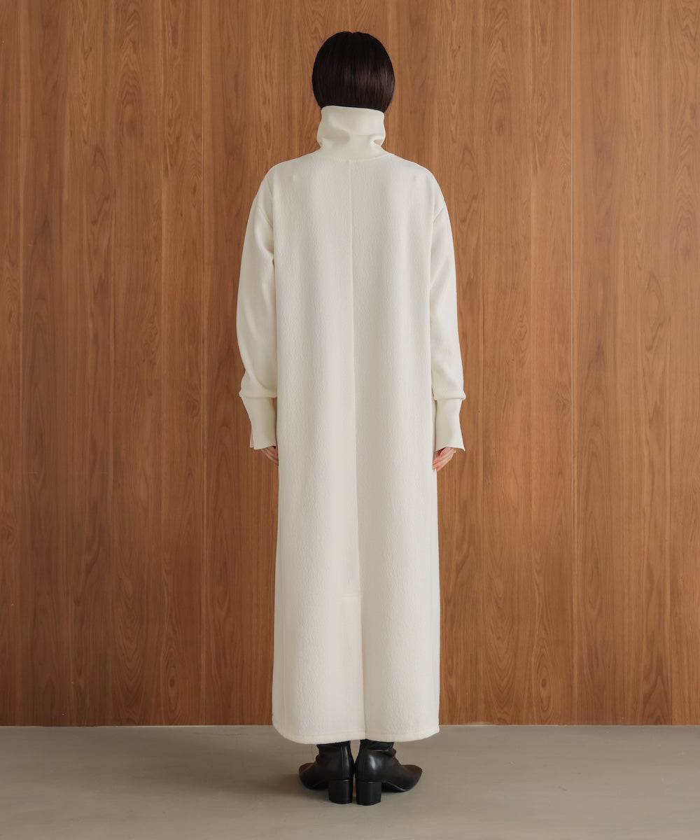 エブール　ロンハーマン　リュクスメルトンハーフコート　36　ホワイト エブール ロンハーマン リュクスメルトンハーフコート 36 ホワイト