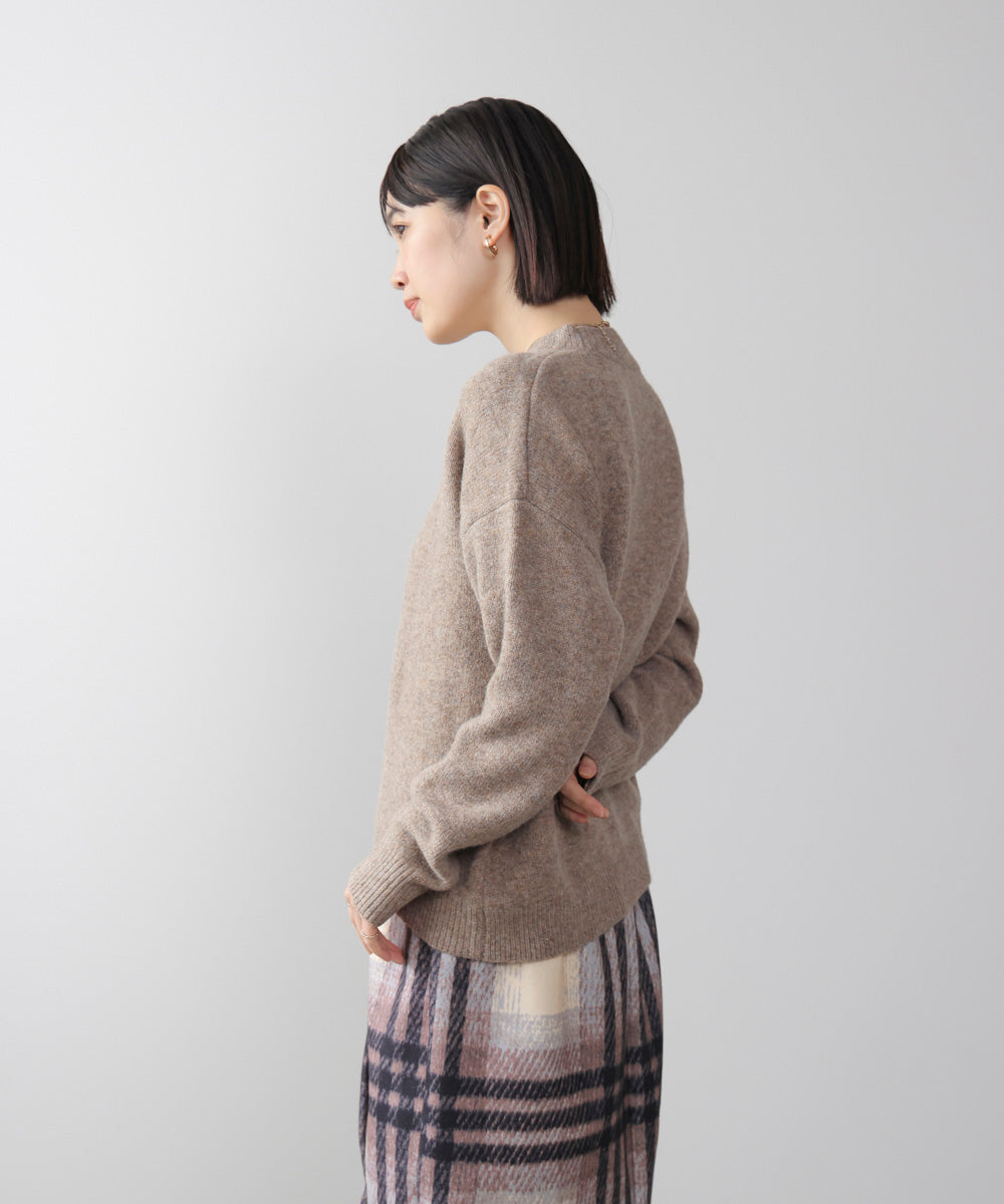 レディーモチーフニットプルオーバー